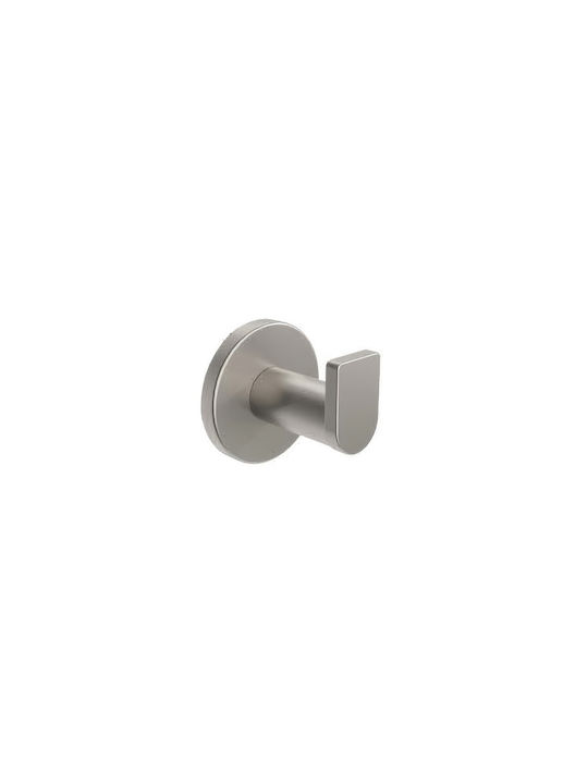 Imex Cârlig de Baie Simplu cu șuruburi ​5x4.5cm Inox Argintiu