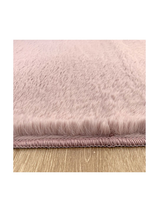 Anna Riska Felicity Set Modern Covoare pentru dormitor din bumbac Blush Pink 433583 3buc