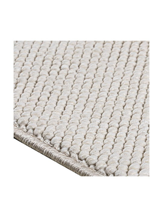 Beauty Home Rustic Art 9331 Modern Bedroom Rugs Set White 9331-ΣΕΤ 3pcs