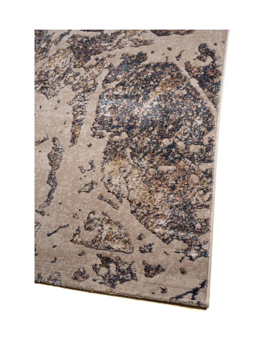 Klonaras York 8230 Σετ Μοντέρνα Χαλιά Κρεβατοκάμαρας Beige Multi 2004524 3τμχ