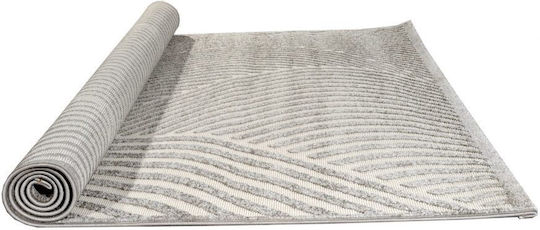 Tzikas Carpets Sabrina 52000-113 Modern Bedroom Rugs Set White-Grey 365-0-348-52000-113 3pcs