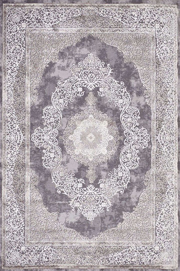 Tzikas Carpets Elements Σετ Χαλιά Κρεβατοκάμαρας Elements Γκρι 3τμχ
