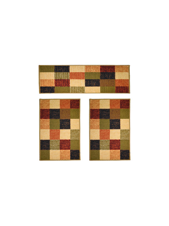 Chios Hellas Νο 33 Modern Bedroom Rugs Set 33 ΧΛ06033 3pcs
