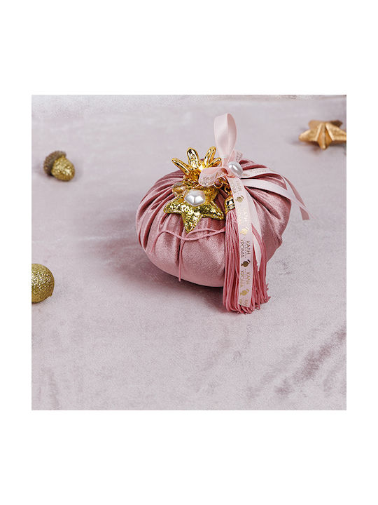 Rodi 458892 Velvet Pomegranate Pink White Pearls 10cm