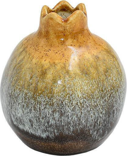 Fylliana Tischplatte Glücksbringer Granatapfel Braun Keramik 13x15cm 1Stück Fylliana Tischplatte Glücksbringer Granatapfel Braun Keramik 13x15cm 1Stück
