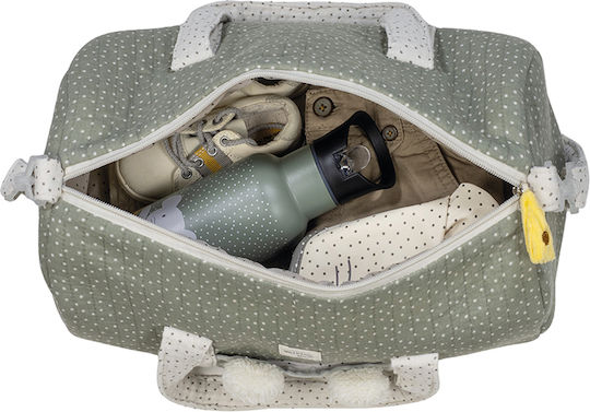 Walking Mum Shoulder Bag / Handbag Diaper Bag Poppy Mouse Green 36x20x20cm