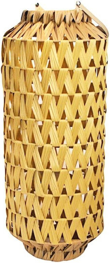 Atmosphera Φαναράκι Rattan Επιτραπέζιο Μπεζ 25x25x59.5εκ.
