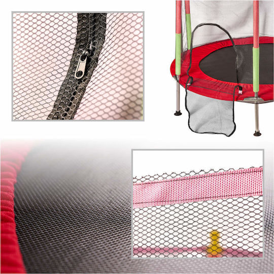 ikonka Outdoor Trampoline 140cm with Net