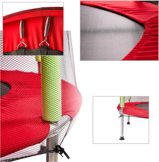 ikonka Outdoor Trampoline 140cm with Net