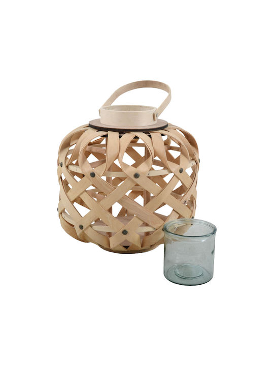 Ankor Φαναράκι Ξύλινο Μπεζ 30x30x29.5εκ. Ankor Φαναράκι Ξύλινο Μπεζ 30x30x29.5εκ.