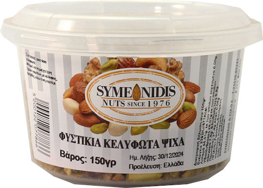Symeonidis Aegina Peanuts Shelled Raw Shelled Unsalted 150gr