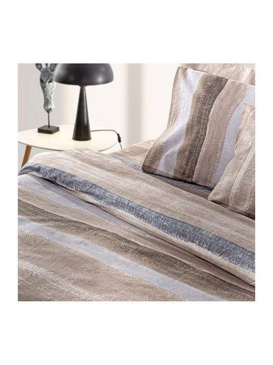 Guy Laroche Santiago Σετ Σεντόνια King Size 270x265εκ. Stone (4τμχ)