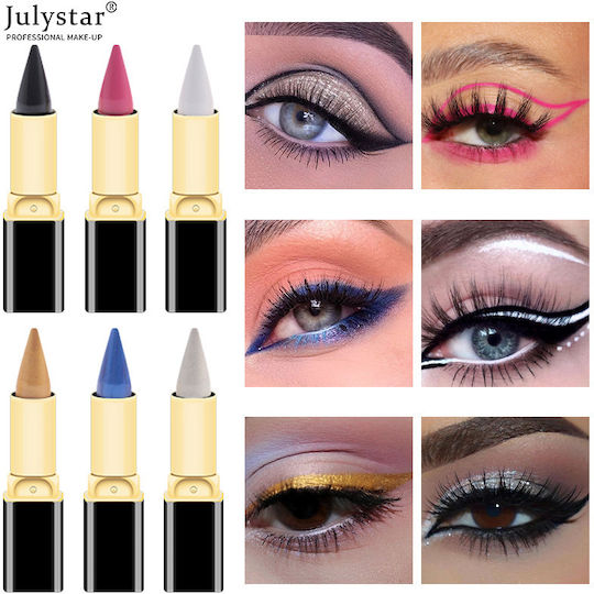 Julystar Waterproof Pen Eye Liner 6#