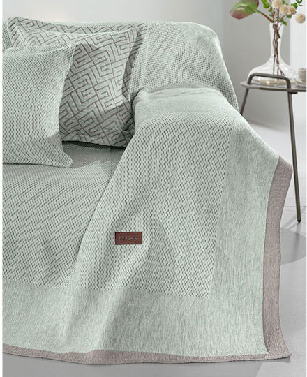 Guy Laroche Ριχτάρι Τετραθέσιου Καναπέ Central 180x350εκ. Mint