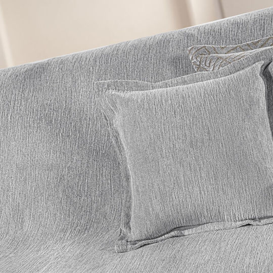 Guy Laroche Perth Ριχτάρι Πολυθρόνας Chenille 180x150εκ. Grey