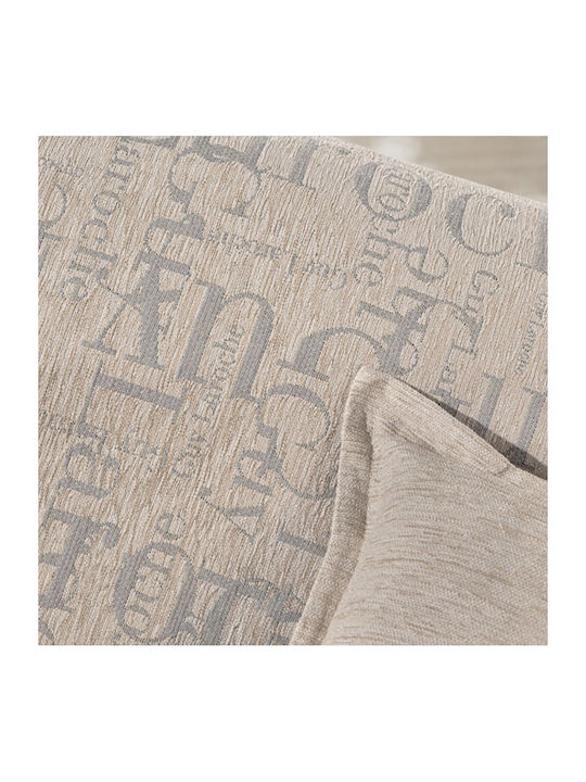 Guy Laroche Melbourne Ριχτάρι Πολυθρόνας Chenille 180x150εκ. Silver 1133030125000