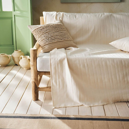 Gofis Home Gofis Τετραθέσιου Καναπέ Π180xΜ350cm Bone Beige 731/05 Gofis Home Gofis Τετραθέσιου Καναπέ Π180xΜ350cm Bone Beige 731/05