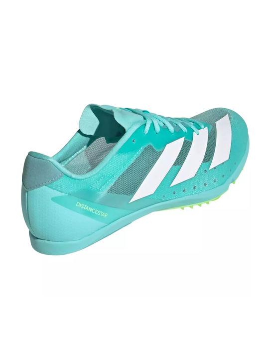 Distancestar Sport Shoes Spikes Yellow / Turquoise