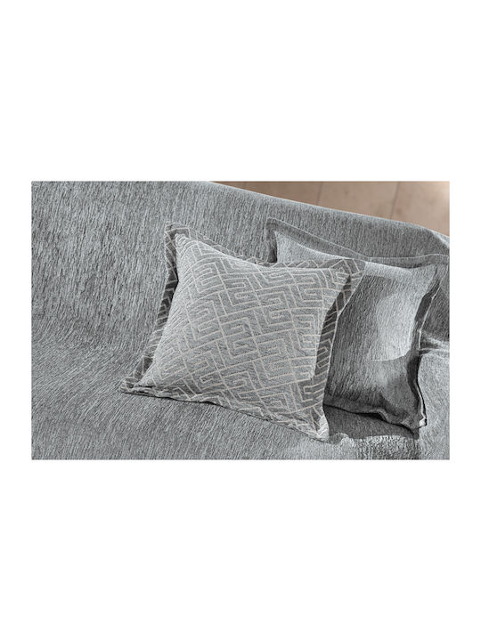 Guy Laroche Perth Ριχτάρι Πολυθρόνας Chenille 180x150εκ. Anthracite