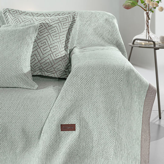 Guy Laroche Фотьойл Throw Central 180x150см. Мента