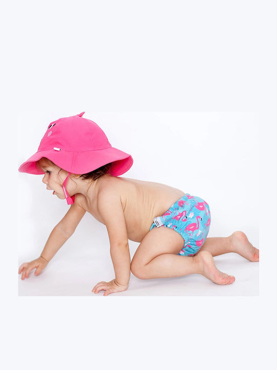 Zoocchini Kids Swimwear Swim Diaper with Hat Multicolour
