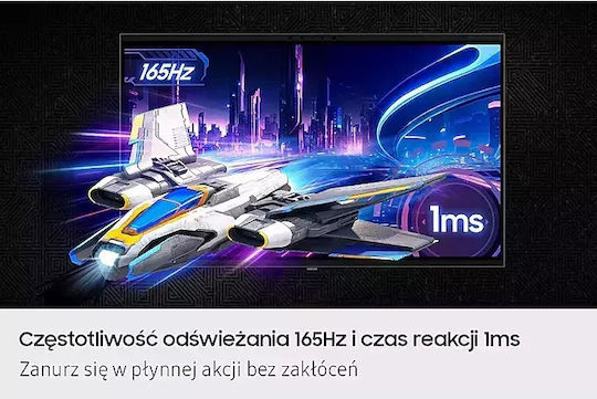 Samsung Odyssey 3D G90XF IPS HDR Gaming Monitor 27" 4K 3840x2160 165Hz με Χρόνο Απόκρισης 1ms GTG