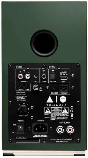 Triangle AIO Twin Aktive Lautsprecher 2 Anzahl von Fahrern (Paar) English Green