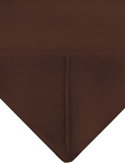 Matex Einzeln Mit Gummizug Braune 140x200cm Matex Einzeln Mit Gummizug Braune 140x200cm