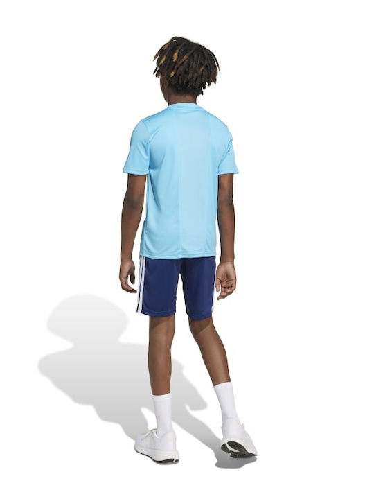 Kinder-Set mit Shorts Sommer 2Stück Brcyan/white
