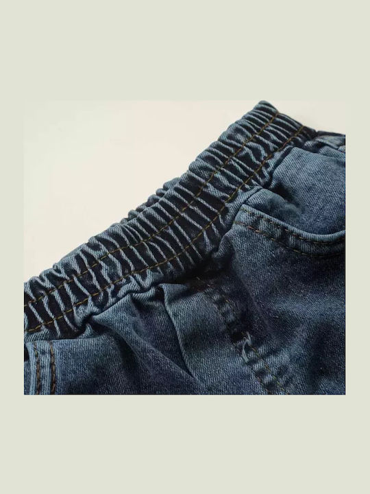 Kinder-Set mit Shorts Sommer 2Stück Jean