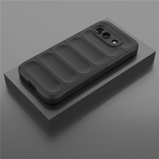 Techsuit Shield Back Cover Silicone Black (Google Pixel 9a)