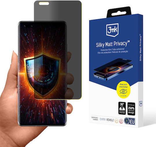 3MK Privacy Ματ Screen Protector (Huawei Mate 40 Pro)
