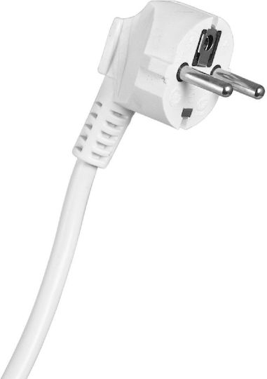 Elcan Extension Cable Cord 3 x 1mm²/3m White