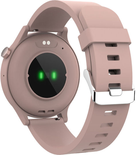 Denver SWC-338 Smartwatch με Παλμογράφο (Ροζ)