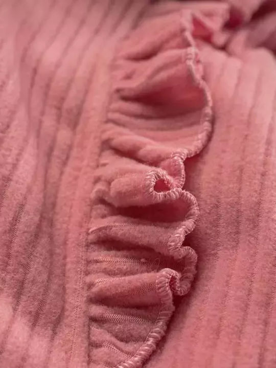 Kinder-Set mit Hose Winter 2Stück Rosa