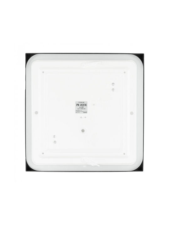 Eco Light Ceiling Mount Light 29.5cm White with E27 Lamp Adapter