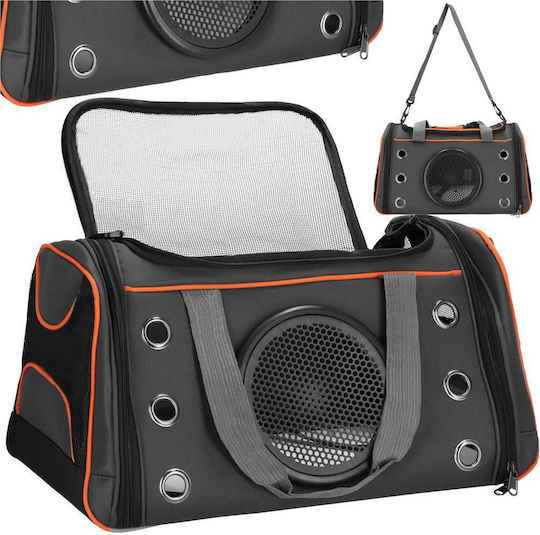 Small-medium Pet Carrier Bag Dog Cat Foldable 24x48x33 Cm Gray