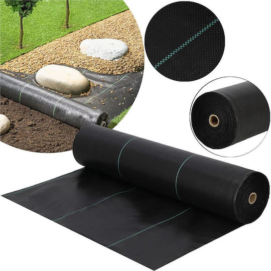 Ύφασμα Εδαφοκάλυψης 90gr/m² 50x1.6m Μαύρο