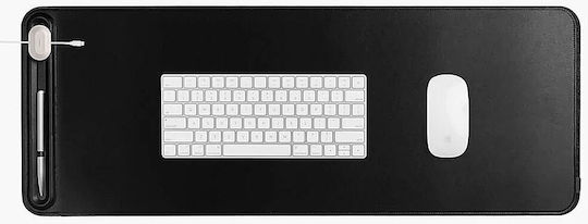 Orbitkey Desk Mat Slim Black Office Desk Pad