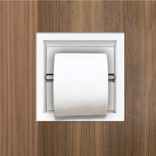 Balneo Haltevorrichtung für Toilettenpapier Weiß