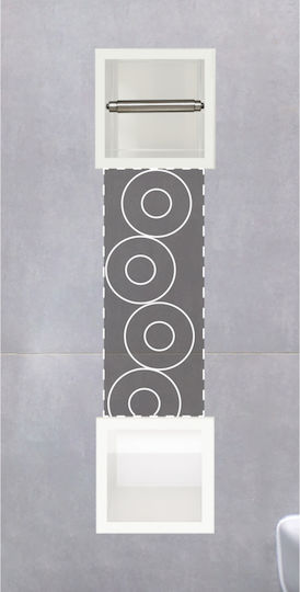 Balneo Holder Manual White