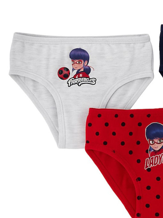Disney Miraculous Παιδικό Σετ με Βρακάκια Πολύχρωμα 3τμχ