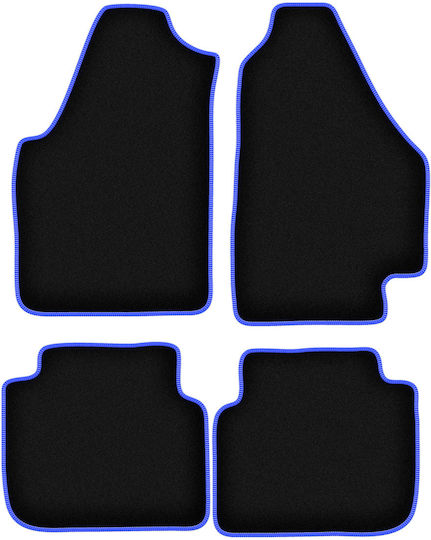 Carlux-blaue Autoteppiche Fiat Idea Minivan 2003-2010