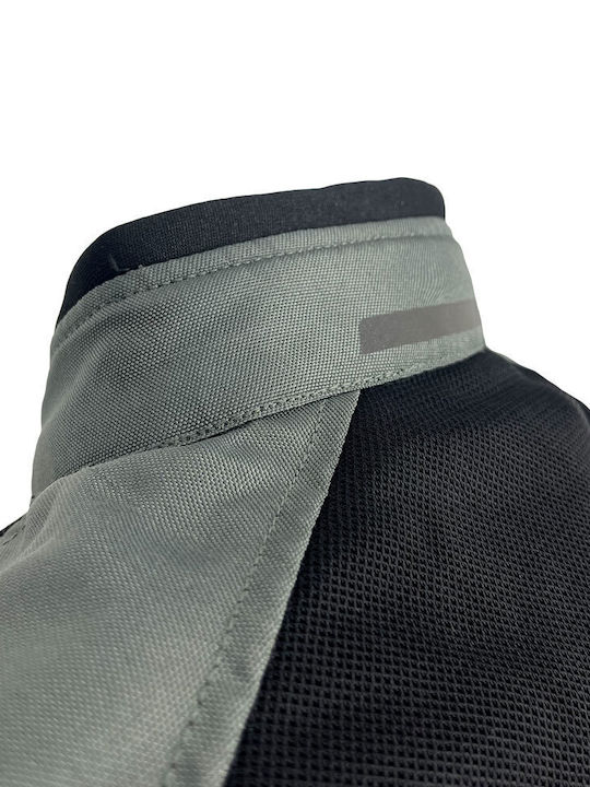 AGVpro Urbanride Καλοκαιρινό Ανδρικό Μπουφάν Μηχανής Black / Khaki