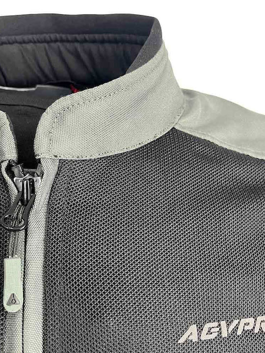 AGVpro Urbanride Καλοκαιρινό Ανδρικό Μπουφάν Μηχανής Black / Khaki