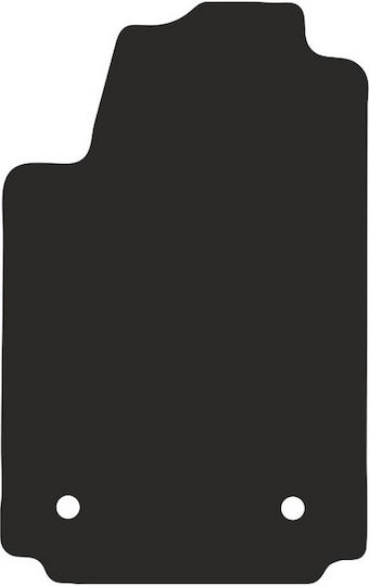 Polyamide Driver Mat for Audi A2 Hatchback 2000-2005 Rubberized Driver Mat