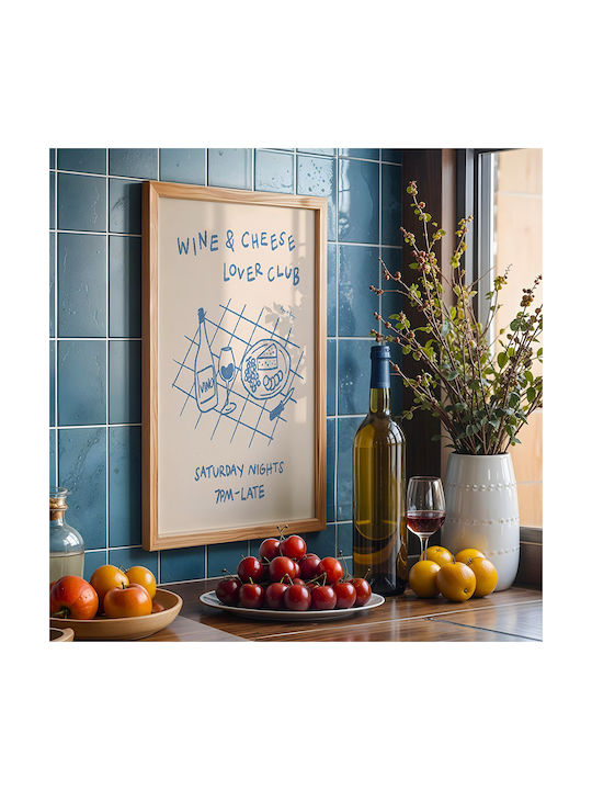 Αφίσα Cheese & Wine Lovers Club