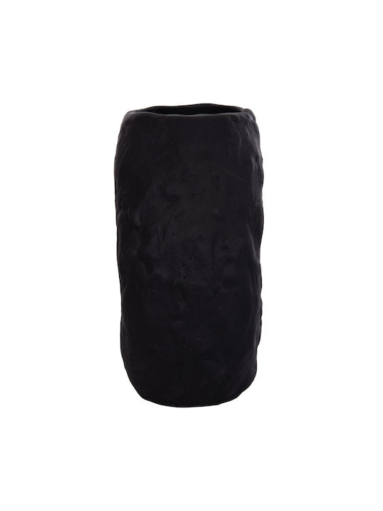 HomeMarkt Decorative Vase Namentis Black 22x13x28cm