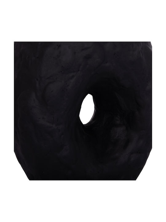 HomeMarkt Decorative Vase Namentis Black 22x13x28cm