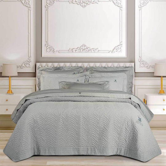 Greenwich Polo Club 2353 Κουβερλί Υπέρδιπλο Microfiber Grey 240x250cm
